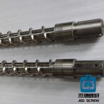 单排气板材挤出机专用螺杆机筒-金年会手机在线登陆入口，挤出机螺杆，注塑机螺杆，舟山螺杆，螺杆厂