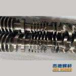 杰德 PE双壁波纹管挤出机平双、锥双螺杆机筒 塑化优良 挤出量大-金年会手机在线登陆入口，挤出机螺杆，注塑机螺杆，舟山螺杆，螺杆厂